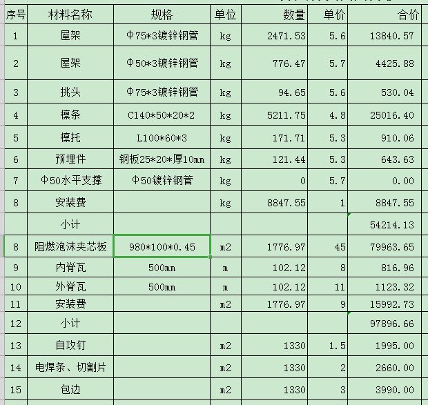 鋼結構安裝費（鋼結構安裝安全規范）