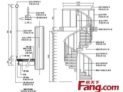 螺旋樓梯設計圖紙大全圖片（螺旋樓梯設計圖紙和圖片）