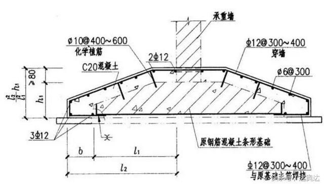 承重墻加固設計圖