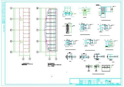 舞臺鋼結構施工圖