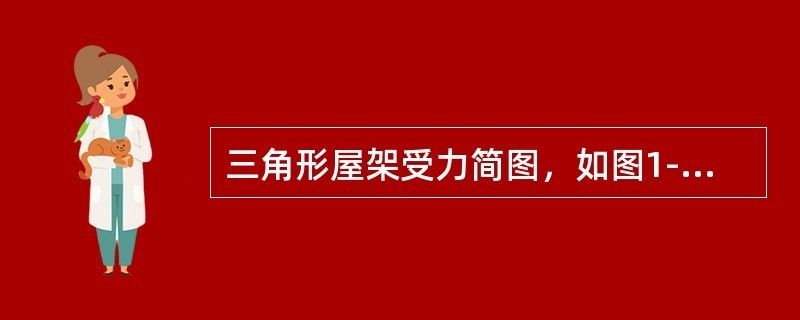 鋼屋架受力分析圖（鋼屋架的受力分析）