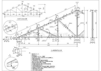 鋼屋架施工圖主要有哪些內容組成（鋼屋架施工圖與預算關系鋼屋架施工圖設計要點）