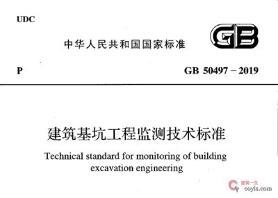 基坑監測標準2019（2019年發布的基坑監測標準是什么？）