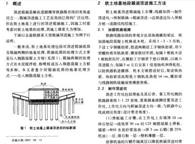 軟土地基處理施工方案