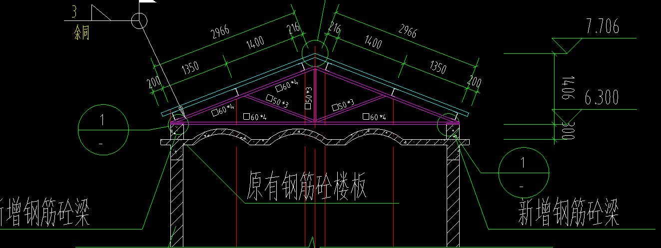 鋼屋架跨中高度怎么取（鋼屋架的跨中高度與跨度有一定關系）