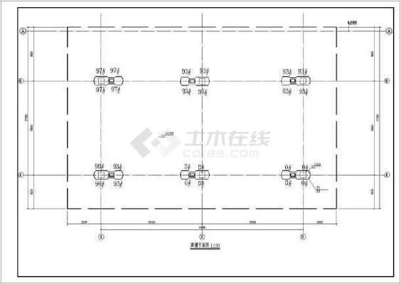 加油站頂棚結構圖