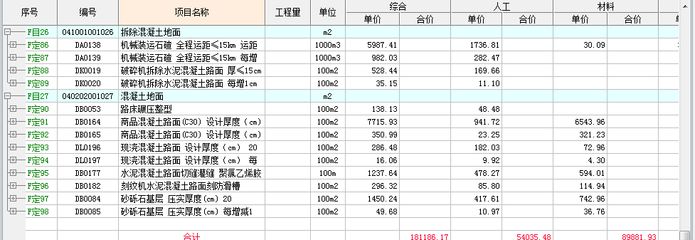 混凝土路面修補套什么定額（公路工程預算定額查詢方法）